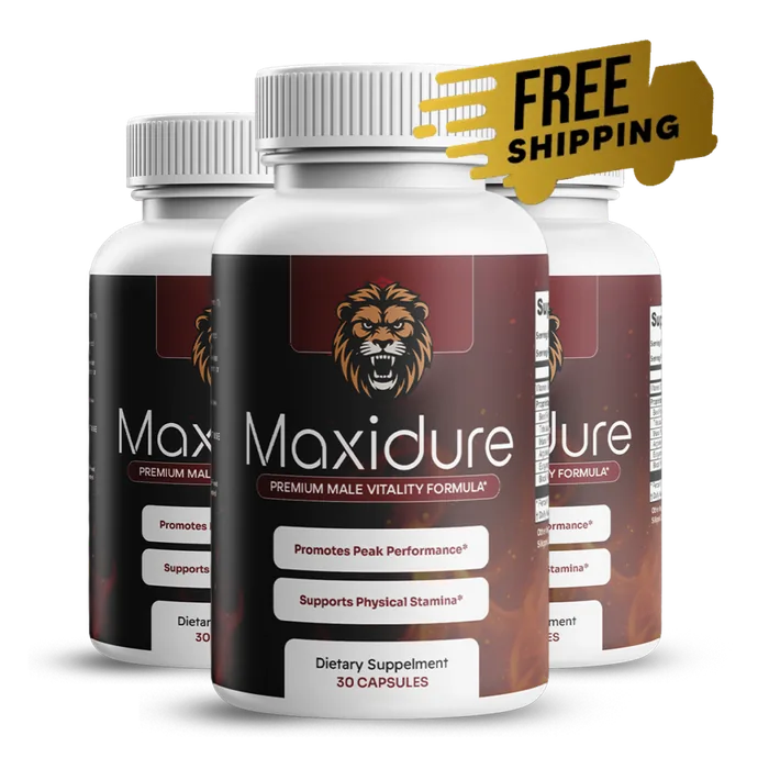 Maxidure 3 bottles — 90-day supply